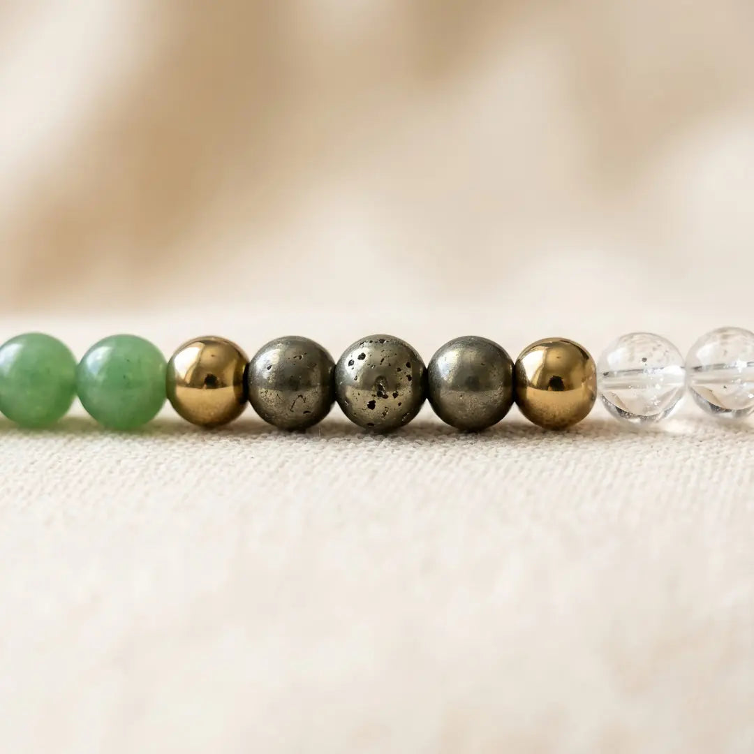 Money Shield Crystal Bracelet