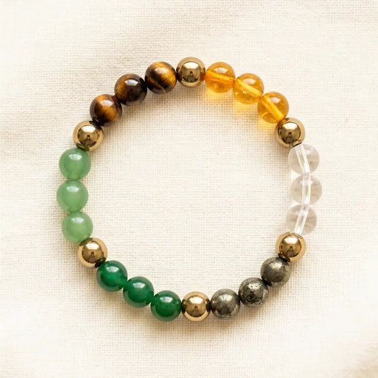 Money Shield Crystal Bracelet