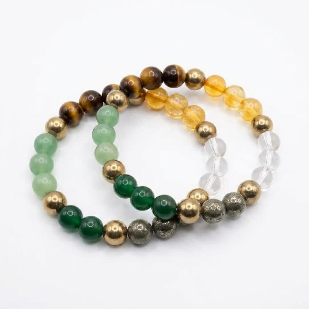 Money Shield Crystal Bracelet